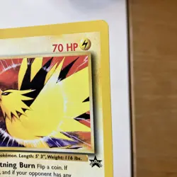 Zapdos 23 Promo Wizards Black Star Promos Pokemon Lightly Played - Image 3
