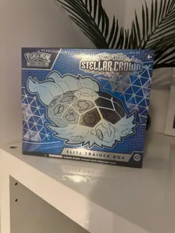 Pokemon TCG Stellar Crown Elite Trainer Box, ETB Factory Sealed - Image 1
