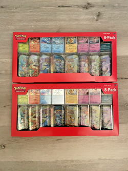 Pokemon Prismatic Evolutions Costco Mini Tins 8-Pack LOT OF 2 (16 Mini Tins) - Image 3