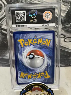 Pokemon TCG Larvesta Illustration Rare - Black Bolt - 099/086 ACE 9 Slab - Image 3