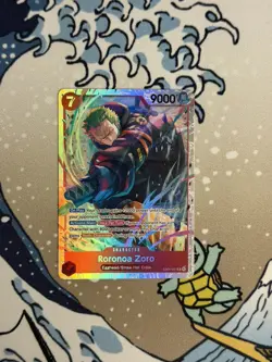 Roronoa Zoro EB04-007 SR | Adventure on Kami's Island One Piece TCG NM English - Image 1