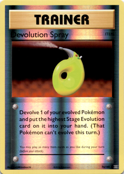 Pokemon Reverse Holo Devolution Spray XY - Evolutions 76/108 NM - Image 1