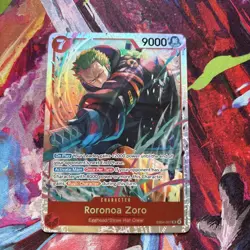Roronoa Zoro EB04-007 SR | Adventure on Kami's Island One Piece TCG NM English - Image 3