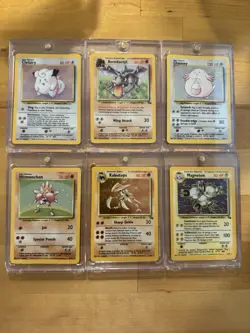25 Vintage Pokemon Holo Card Lot Base Jungle Fossil Venusaur 1st Ed Machamp - Image 3