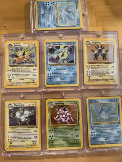 25 Vintage Pokemon Holo Card Lot Base Jungle Fossil Venusaur 1st Ed Machamp - Image 4