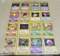 Team Rocket Vintage Pokemon Card Bundle Job Lot WOTC 16x Card Lot - Image 1