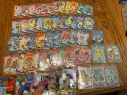 Vintage 1999 Topps Pokemon Card Lot Of 59 TV Animation Chrome Pikachu - Image 1