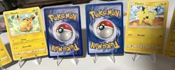 Pikachu Pokemon 6x Card LOT - Pokemon TCG - Assorted Lot Includes 2 Vintage WOTC - Image 4