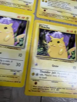 Pikachu Pokemon Card Lot 23x 70/111 58/102 60/64 Vintage - Image 4