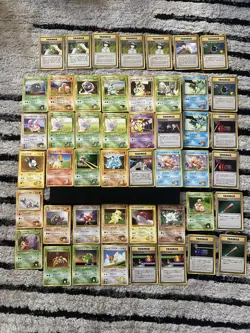 Vintage Japanese Gym Heroes & Challenges Pokemon Card Lot Most LP Some NM - Image 1