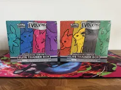 Pokemon Evolving Skies Pokemon Center Sealed Elite Trainer Box ETB Set With Rip - Image 1
