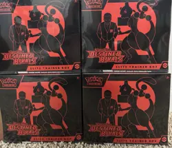 Pokemon TCG Destined Rivals ETB Elite Trainer Box - Sealed Brand New LOT OF 4 - Image 1