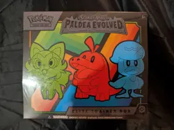 Pokemon TCG Paldea Evolved Elite Trainer Box New Sealed ETB - Image 1