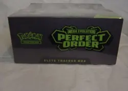 Pokemon TCG Mega Evolution Perfect Order Elite Trainer Box ETB New Sealed - Image 2