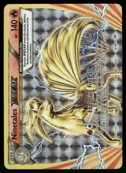 Ninetales BREAK 16/108 Rare BREAK Holo NM Pokemon XY - Evolutions - Image 1