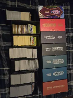 Pokemon Card Yellow Border Bulk Lot - LP/NM Etbs Filled And Partial - Image 2