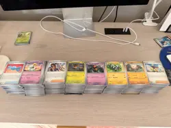 Pokemon TCG 2300 card mixed bulk lot! PAF, TWM, WHT, BLK,DRI,PFL,JTG,MEG,POR - Image 1