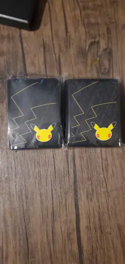 Pokemon Celebrations 25th Anniversary ETB Card Sleeves *New* 2 Lot 65ct Each - Image 1