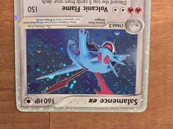 Pokemon TCG 4-Card Holo Lot Salamence ex + Larvitar + Kingdra + Bulbasaur - Image 3