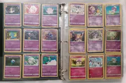 Pokemon Card Lot With Album Binder ~ 380 Cards /574 - Image 1