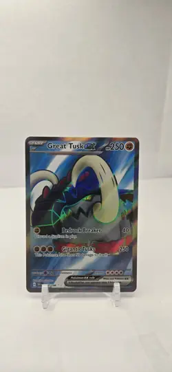 Pokemon TCG Holo ex 8-Card Lot Miraidon ex Koraidon ex Great Tusk ex - Image 4