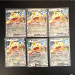 MEOWTH EX 062/088 PERFECT ORDER POKEMON 6 CARD LOT - Image 1