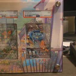 PSA 9 Pokemon TCG Illustration Rare Bulbasaur, Charmander, Squirtle 3-Card Lot - Image 4