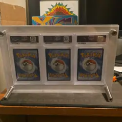 PSA 9 Pokemon TCG Illustration Rare Bulbasaur, Charmander, Squirtle 3-Card Lot - Image 5