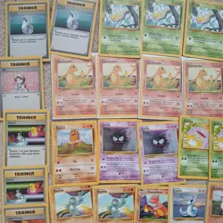 Wizards of the Coast Pokemon TCG Base Set 46-card lot Pikachu Charmander - Image 2
