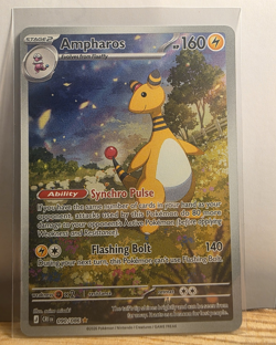 Pokemon TCG CR1en Holo Full Art 4-Card Lot Ampharos/Chespin/Froakie/Xerneas - Image 1
