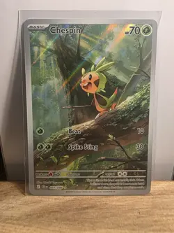 Pokemon TCG CR1en Holo Full Art 4-Card Lot Ampharos/Chespin/Froakie/Xerneas - Image 3