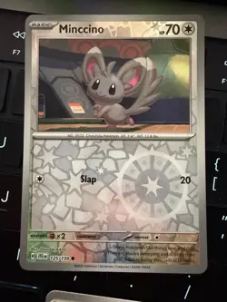 Pokemon TCG Minccino Cinccino Card Lot (4) Reverse Holo Regular NM Cards - Image 4