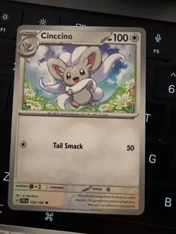 Pokemon TCG Minccino Cinccino Card Lot (4) Reverse Holo Regular NM Cards - Image 5