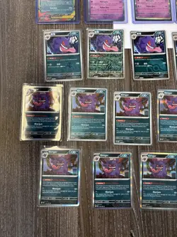 Pokemon TCG Gengar & Mega Gengar 26-Card Lot Pokemon GO English Holo Foil - Image 2