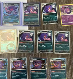 Pokemon TCG Gengar & Mega Gengar 26-Card Lot Pokemon GO English Holo Foil - Image 5