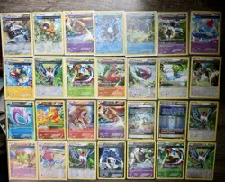 Pokemon TCG Half Art Card Lot 47 Cards - Image 2