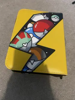 Pokemon Card Lot Binder Around 260 Cards - Image 2