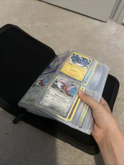 Pokemon Card Lot Binder Around 260 Cards - Image 3