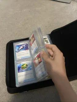 Pokemon Card Lot Binder Around 260 Cards - Image 4