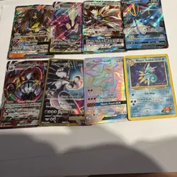 Pokemon TCG 8-Card Holo EX Lot Mewtwo-EX Machamp-EX Gardevoir-EX 2016 - Image 1