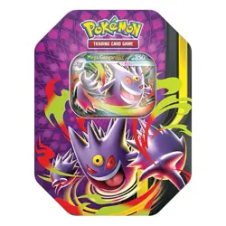 Pokemon Trading Card Game Mega EX Tin Lot (2) Gengar & Clefable, - Image 1