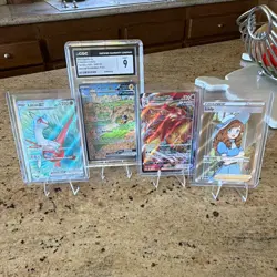 Pokemon 4-Card Lot CGC 9 Iron Hands ex 248/182, Lady, Blaziken, Latias - Image 1