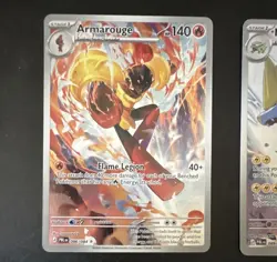 Pokemon TCG pitch black Holo 2 Card Lot: Armarouge 086/084 + Manectric 089/084 - Image 2