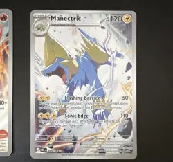 Pokemon TCG pitch black Holo 2 Card Lot: Armarouge 086/084 + Manectric 089/084 - Image 3