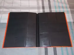Ultra Pro Binder 9 pocket ORANGE holds up to 360 Trading Cards - Image 2