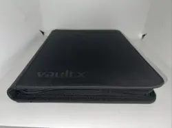 Vault X 9 Pocket Zip Binder 360 Card Black Opened Unused TCG Side Loading - Image 5