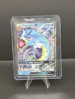 Gyarados GX 16/68 Hidden Fates Ultra Rare Holo Pokemon Card NM - Image 1