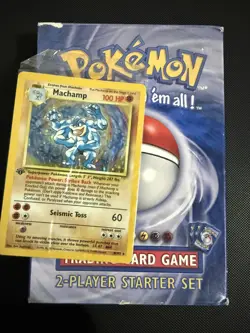Sealed Machamp Holo - 1st Edition Base Set - 8/102 - Pokemon Card - Image 1