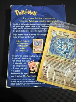 Sealed Machamp Holo - 1st Edition Base Set - 8/102 - Pokemon Card - Image 2