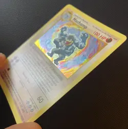 Machamp (Base Set Shadowless) 8/102 Deck Exclusives Pokemon 1st Edition Holo HP - Image 3